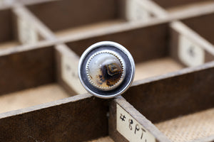 Dendrite Agate Shadowbox Ring