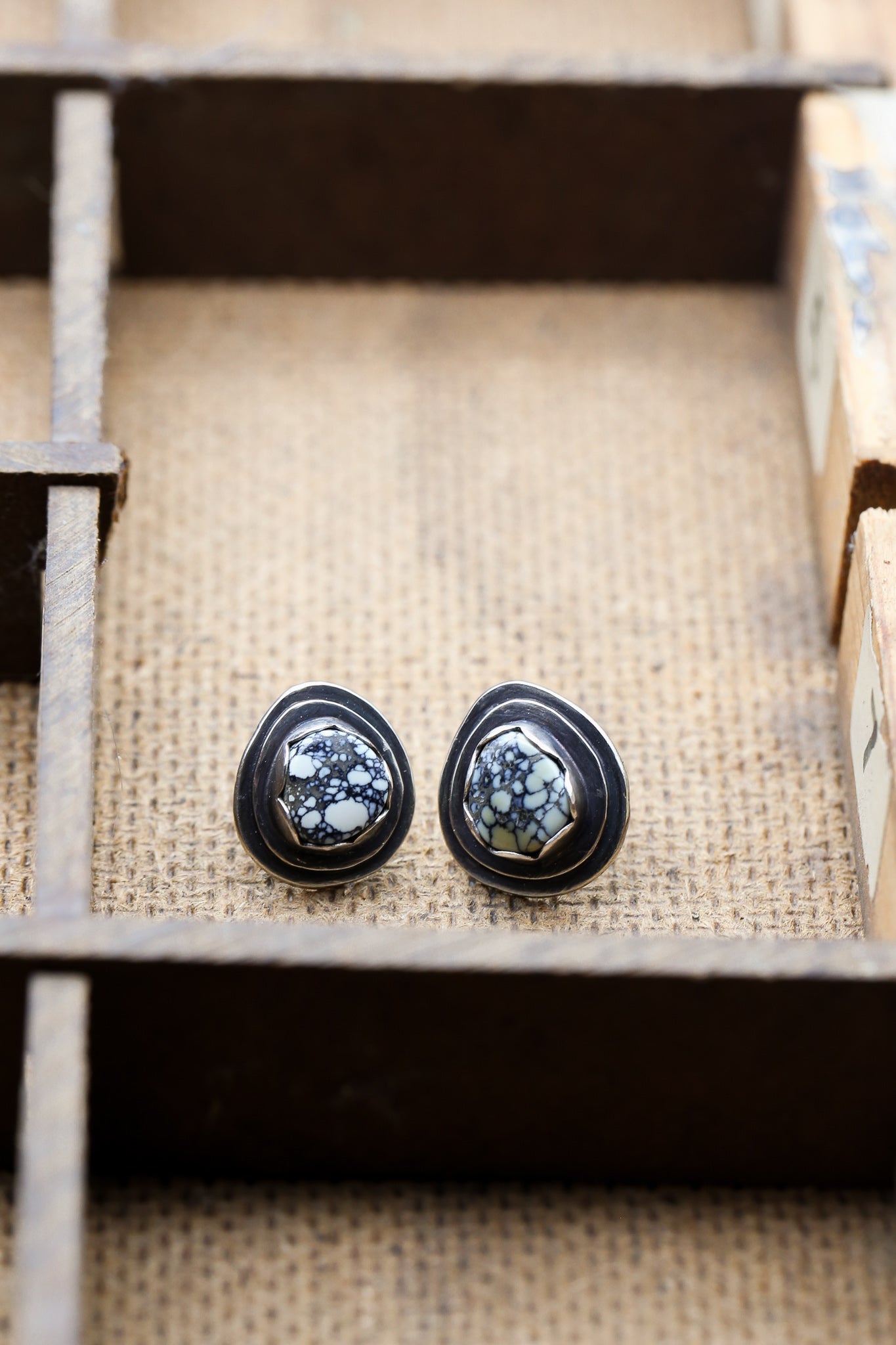 New Lander Turquoise Layered Studs