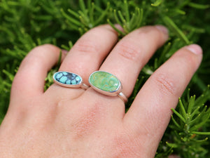 New Lander Turquoise Small Horizontal Ring