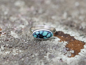 New Lander Turquoise Small Horizontal Ring